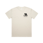 Eyes Seek Through The Sky Tee - Faded Ecru