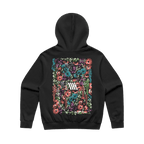Flower Hoodie - Black